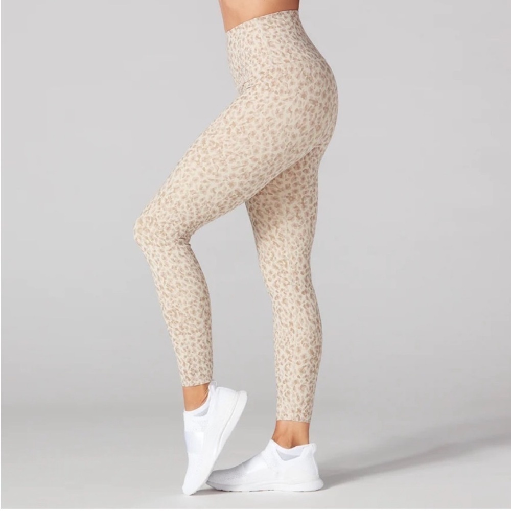 Tavi High Waisted 7/8 Tight Latte Leopard Leggings